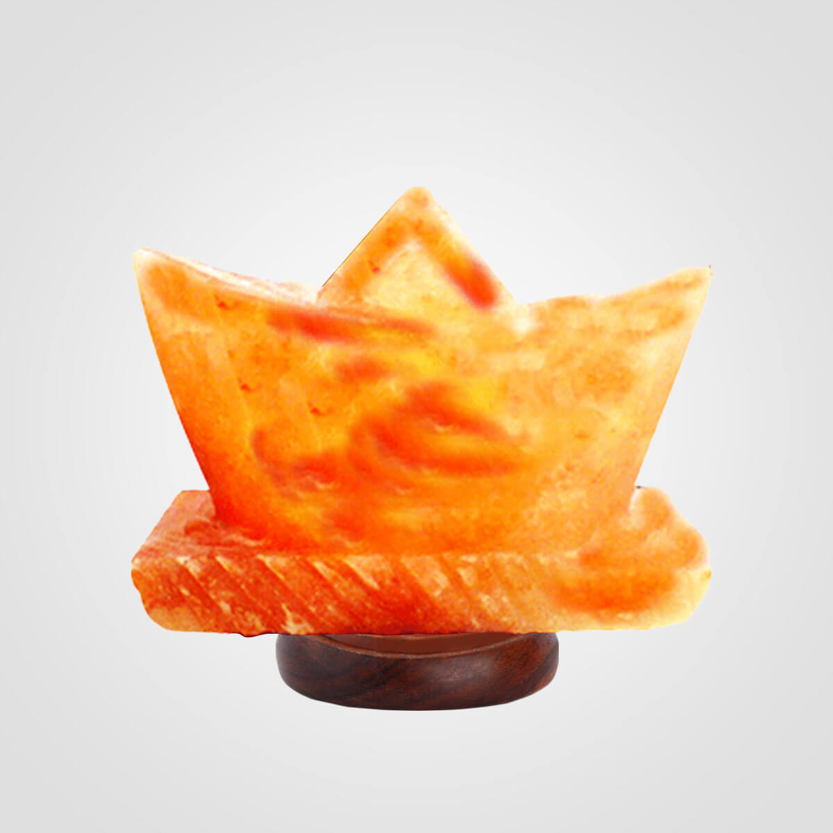 Himalayan Boat Shape Salt Lamp