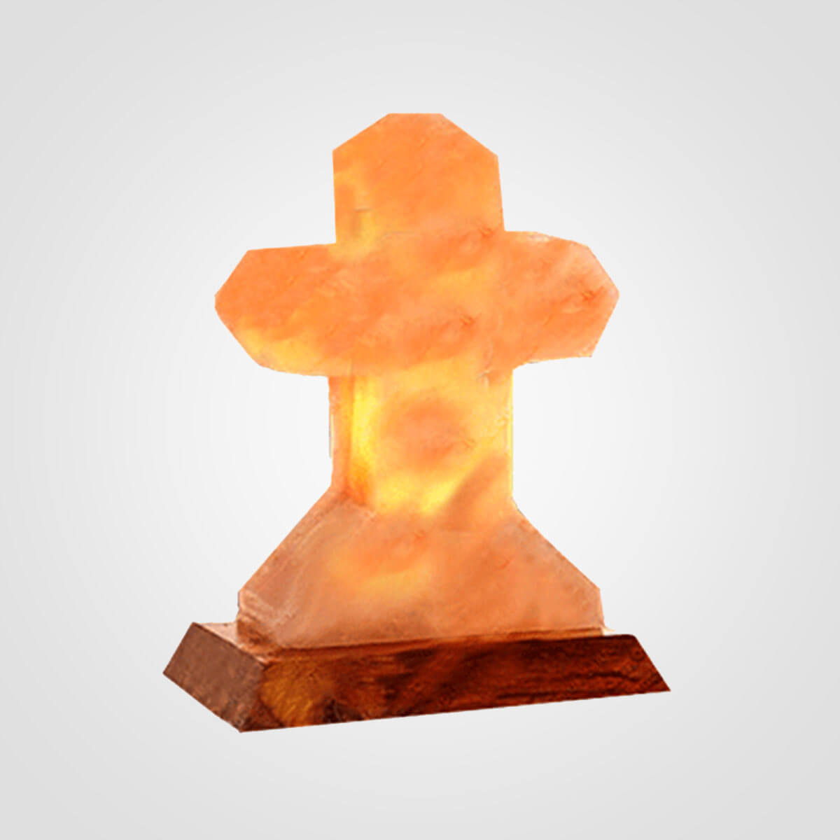 Himalayan Cross 2 Shape Salt Lamp