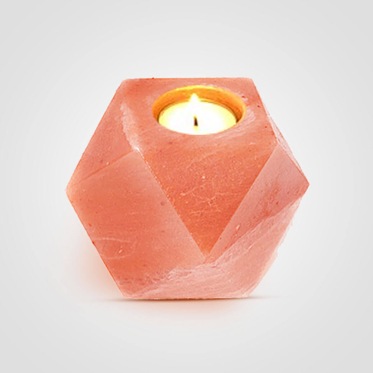 Himalayan Diamond Shape Salt Tea Light