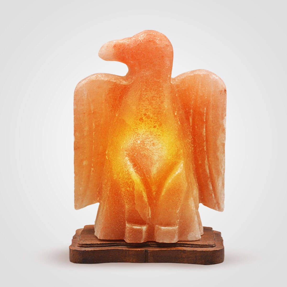 Himalayan Pink Salt Eagle Lamp