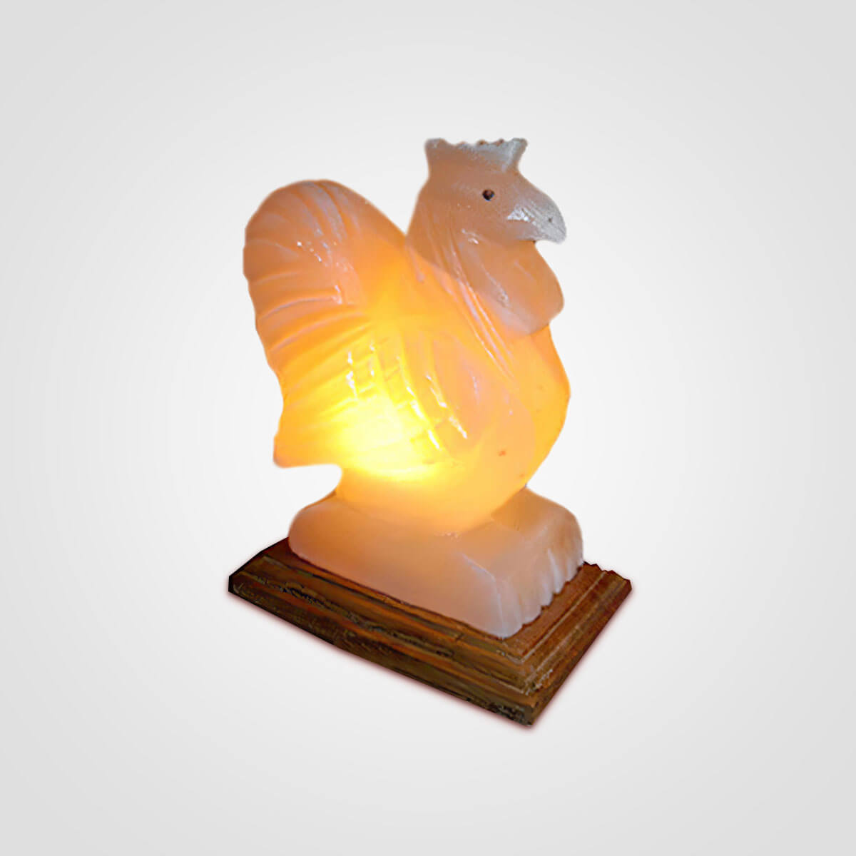 Himalayan Pink Salt Hen Lamp