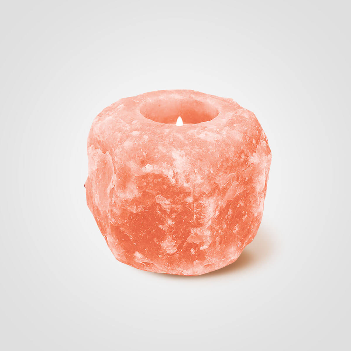 Natural Shape Salt Tea Light